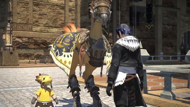 FINAL FANTASY XIV Side: My Little Chocobo - Meeting Zephyrbo смотреть онлайн