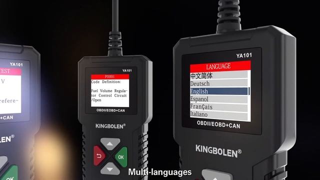 Best Auto OBD2 Scanner | Code Reader Kingbolen YA 101 смотреть онлайн