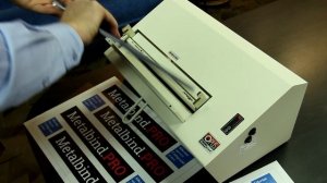 Твердый переплет Металбинд (Metalbind) на OPUS MB300 el-office с автоматическим обжимом канала