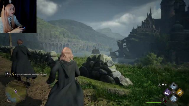Первый визит в Хогсмид Hogwarts Legacy #3 смотреть онлайн