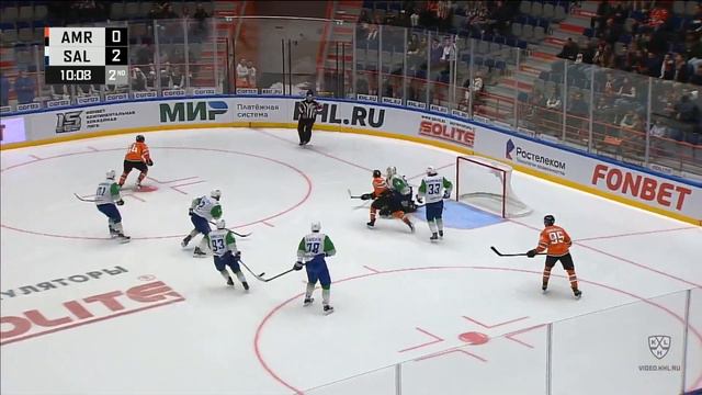 Amur Vs Salavat Yulaev  | 19.09.2022 | Highlights KHL / Амур - Салават Юлаев  | 19.09.2022 | Обзор