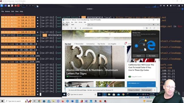 Home Lab 14: ARP & DNS Spoofing with Bettercap смотреть онлайн