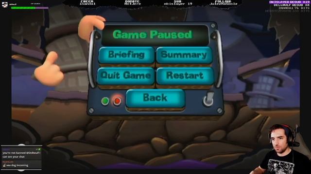 Worms: A Space Oddity [Wii] - FrasWhar's playthrough episode #1 смотреть онлайн