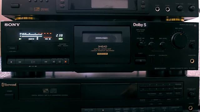 SONY TC-K615S 3 Head Tape Deck Dolby S смотреть онлайн