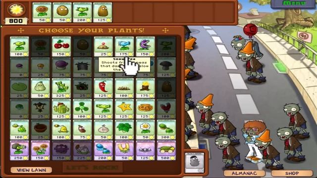 Plants vs Zombies Hack - TEAM WINTER MELON VS ALL PEA PVZ VS GARGANTUAR смотреть онлайн