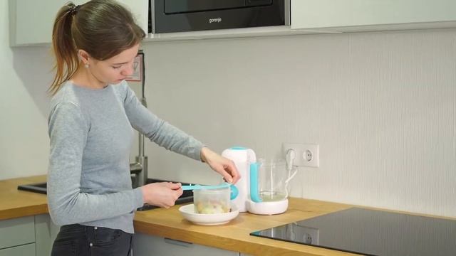 РЕЦЕПТ ПЮРЕ ИЗ КАБАЧКОВ И ЯБЛОК ? фруктово-овощное блюдо смотреть онлайн