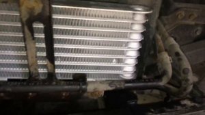 ТО часть 1: Снятие бампера, замена радиатора вариатора, контроль уровня NS-2 на Nissan Qashqai