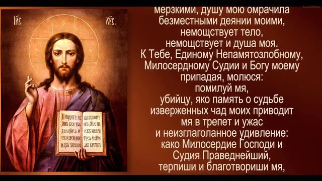 ✞Акафист покаянный жен, загубивших младенцев во утробе своей✞ смотреть онлайн