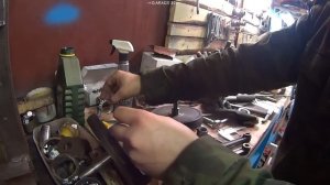 ПЕРЕПРЕССОВКА КОЛЕНВАЛА ИЖ ПЛАНЕТА ПОДРОБНО В ДЕТАЛЯХ.