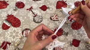МК: АНГЕЛ-СНЕЖИНКА КРЮЧКОМ. НОВОГОДНИЕ ИГРУШКИ / ИГРУШКИ НА ЕЛКУ