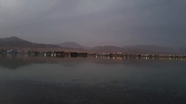 Закат в Лагуне с пляжа Беби Бей. смотреть онлайн