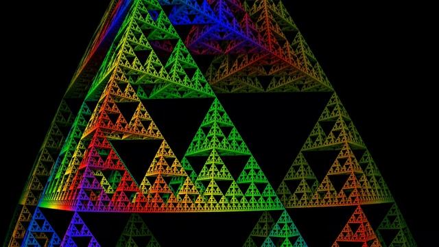 3D Fractal - Sierpinski Pyramid смотреть онлайн