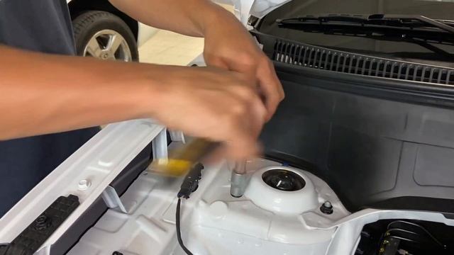 HYUNDAI CRETA NEW 2021 Установка упоров капота от Компании ПАТРИОТ смотреть онлайн