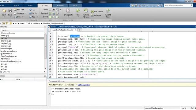 Implementation on Vehicle Number Plate Recognition in MATLAB| Python | Explanation with code| смотреть онлайн