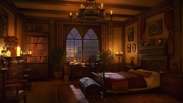 Rain Sounds For Sleeping - Fall Asleep To Rain And Thunder Sound At Night | 10 Hours Deep Sleep