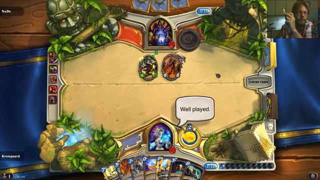 Hearthstone Tavern Brawl | Sunwell Mage | Krongaard Vs NuDe смотреть онлайн