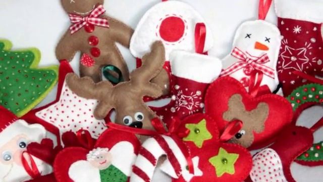 Ідеї ялинкових прикрас з фетру смотреть онлайн