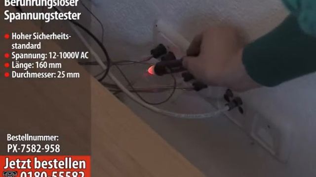 "Testboy 110" Berührungsloser Spannungstester смотреть онлайн