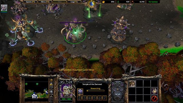 Warcraft 3 Undead campaign Path of the Damned - Chapter 4: Key of the Three Moons смотреть онлайн
