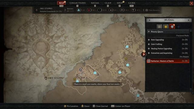 Barbarian Master Of Battle Diablo 4