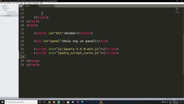 JQuery desde cero | JQuery en archivo externo | Parte #44 смотреть онлайн