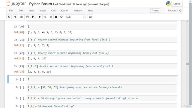 Simulating Real World Problems with Python (8 Data Types Lists Part 2) смотреть онлайн