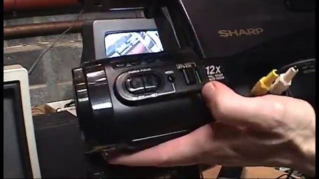 1994 Sharp Slimcam full-size VHS camcorder review смотреть онлайн