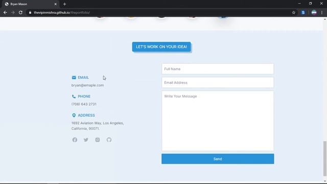 I Designed a Portfolio - Free Download (HTML & CSS) смотреть онлайн