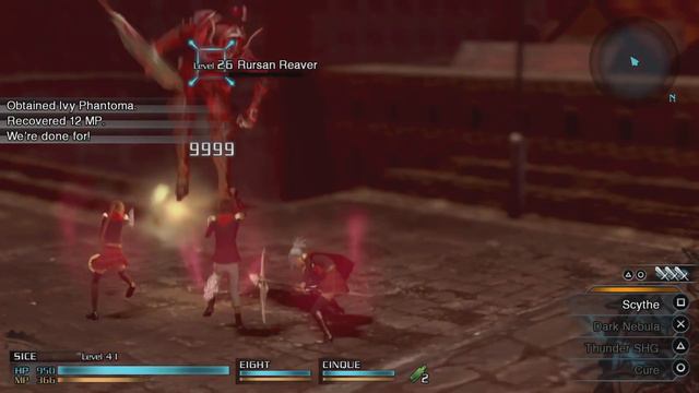 Final Fantasy Type 0 - Chapter 8 Become l'Cie = Never Ending Battles Into Gameover Scene смотреть онлайн