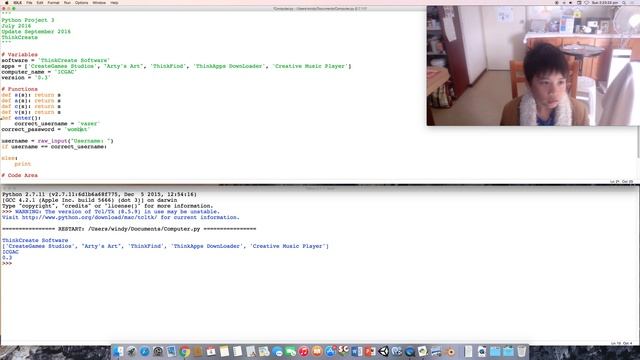 Python tutorial for beginners with examples-Computer 4 with ThinkCreate смотреть онлайн