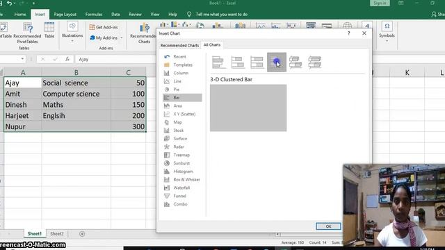 Class 7 || Chapter 6 || Charts in MS Excel 2010 || Insight Computer Learning || Page 64 to71 смотреть онлайн