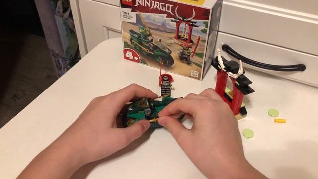 Review Lego Ninjago “Lloyd’s Ninja Street Bike” (71788) смотреть онлайн