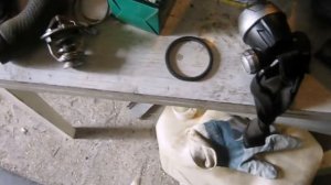 замена термостата Мицубиси паджеро ( Mitsubishi Pajero),с двигателем 4м40 на УАЗовский