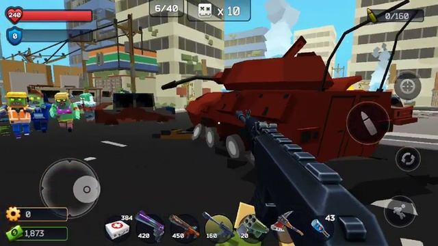 Pixel Combat: Zombie Strike | Gameplay Walkthrough - Pixel Streets - Version 4.4.21 смотреть онлайн
