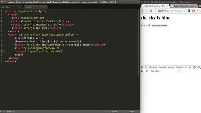 Cómo Funciona el Enlazado Bidireccional de Angular, Tutorial de Angular en Español смотреть онлайн