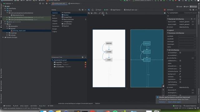 #15.Android Kotlin - 3 Ways to implement Button Functionality смотреть онлайн