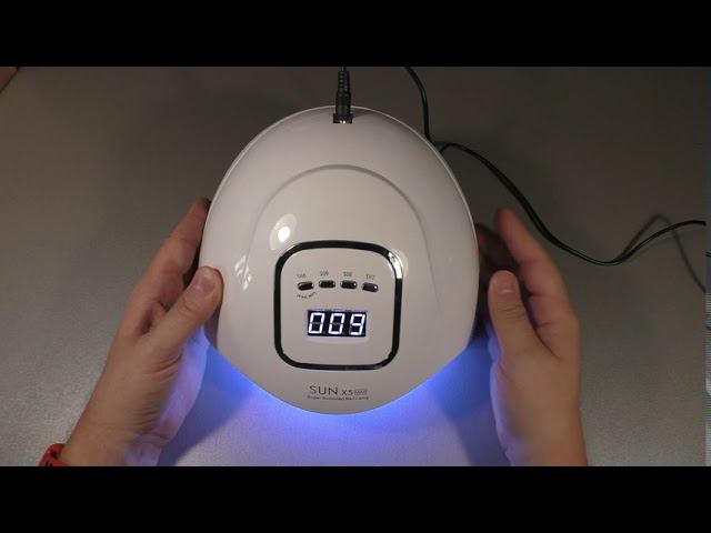 УФ сушилка для ногтей SUNX 5 Max 90W. Измеряю реальную мощность. смотреть онлайн