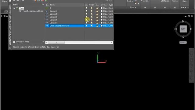Créer couche autocad смотреть онлайн