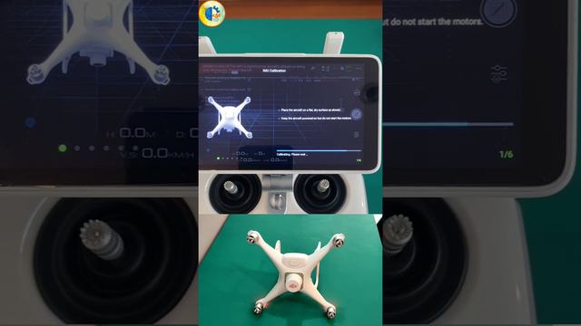 DJI phantom 4 RTK IMU calibration смотреть онлайн