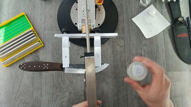 Заточка ножа Viking Nordway, сталь 440. Эльборы Косим. смотреть онлайн