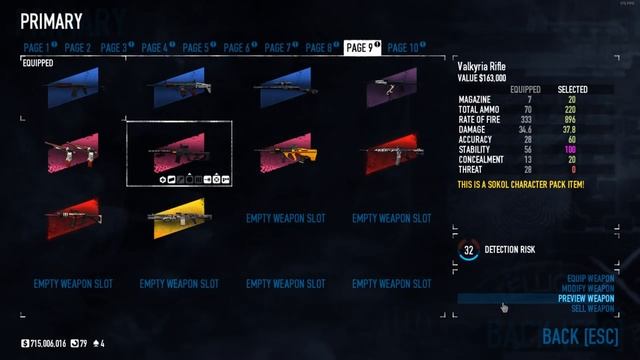 PAYDAY 2 - All Wolf Safe Skins (Including Legendary - Hungry Wolf) смотреть онлайн
