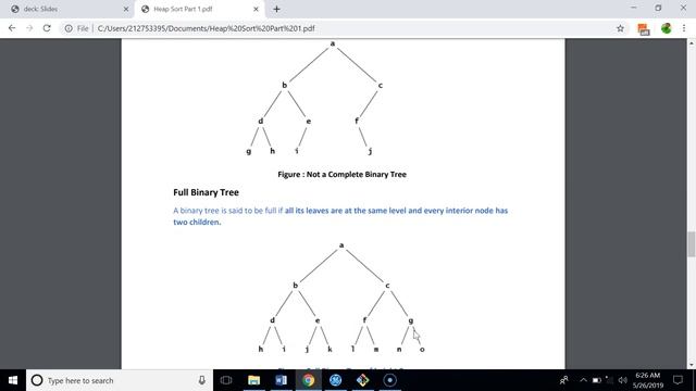 Heapsort Part 1 - Complete Binary Tree & Storing Binary Tree in an array смотреть онлайн