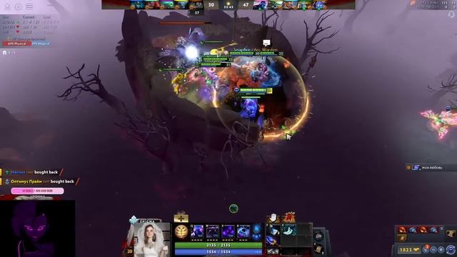 Поня РАЗВОДИТ свою команду | PONYA | Ponyaaaa | твич Zxc курсед лучший дота стример