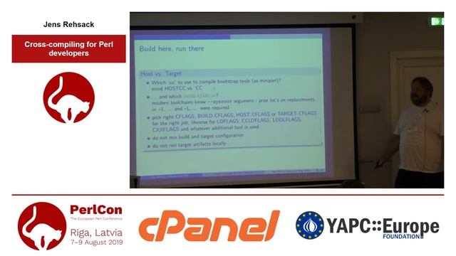 Jens Rehsack. Cross-compiling for Perl developers смотреть онлайн