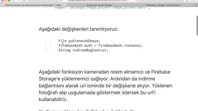 52# Firebase Storage ve Image Picker Kullanarak Profil Resmi Yükleme | Flutter Firebase ile Mobil U смотреть онлайн