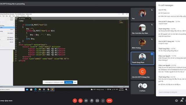 PHP truy xuất dữ liệu từ Form Select Option смотреть онлайн