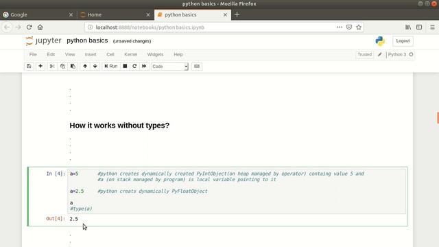 Lesson-5 Variable types in python смотреть онлайн