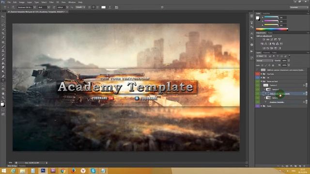 #1 Бесплатный шаблон шапка для Youtube, Скачать смотреть онлайн