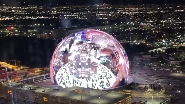 Самый большой сферический экран в Лас Вегасе смотреть онлайн