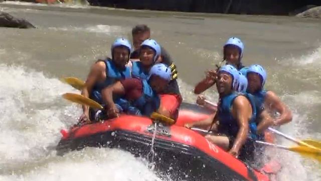 Турция июнь 2014 года сплав по реке. Рафтинг 1 смотреть онлайн